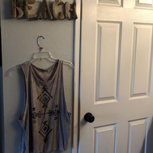 Acid wash tribal tank